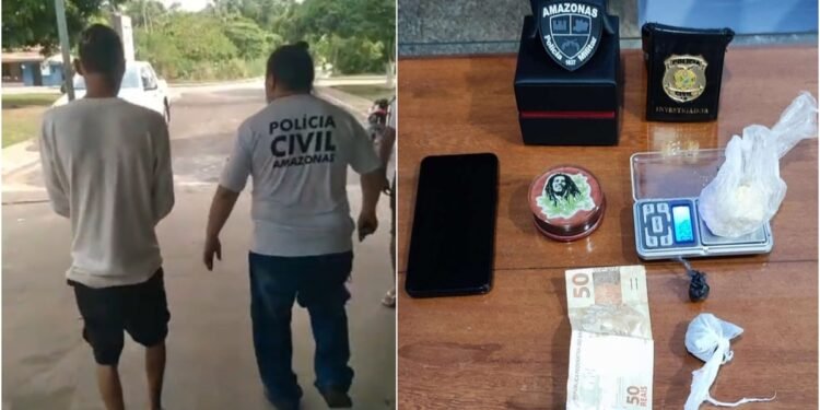 Homem com vasta ficha criminal em Goiás é preso no Amazonas