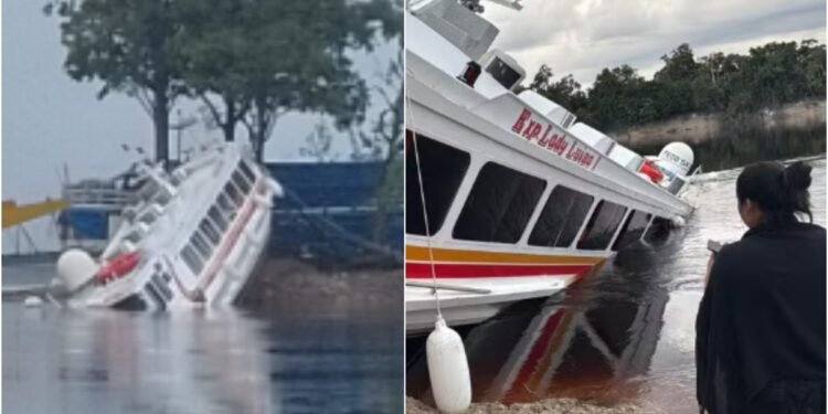 Passageiros relatam 'terror' em barco que bateu em barranco no rio Negro