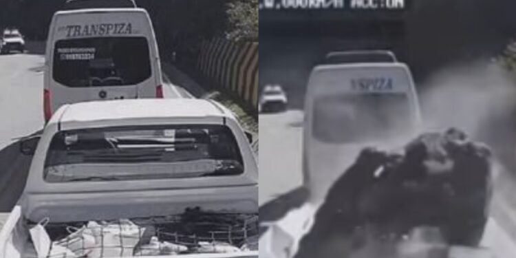 Pedra gigante cai em rodovia no Peru e mata três pessoas