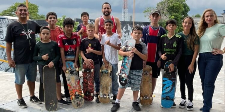 Promessas do skate amazonense vem das escolas públicas