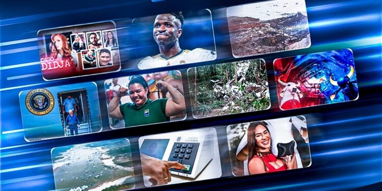 Retrospectiva Rios 2024 (Arte: Abraão Torres/Rios de Notícias)