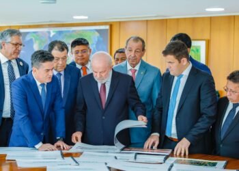 Reunião do prefeito com Lula