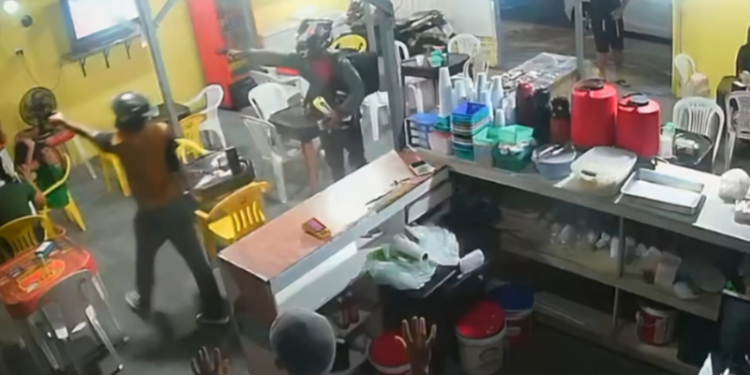 Trio assalta clientes de café da manhã no Alvorada