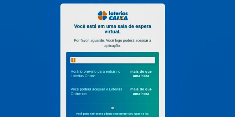 Mega da Virada: site Loterias Caixa tem fila de espera para apostar