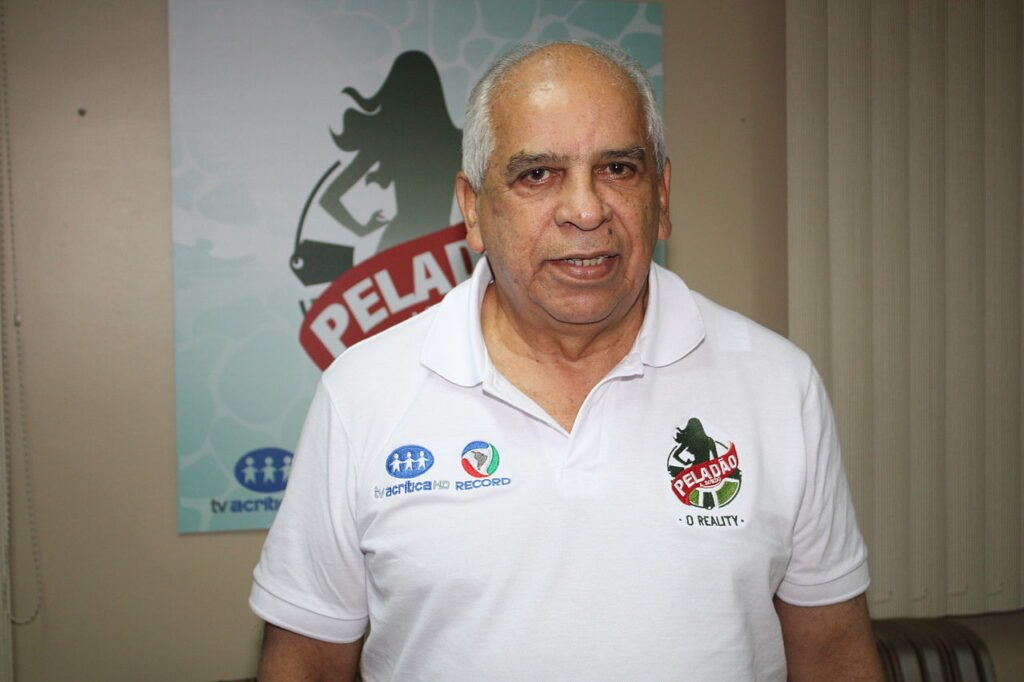 Arnaldo Santos à frente da coordenação do Campeonato de Peladas do Amazonas em Manaus, AM.