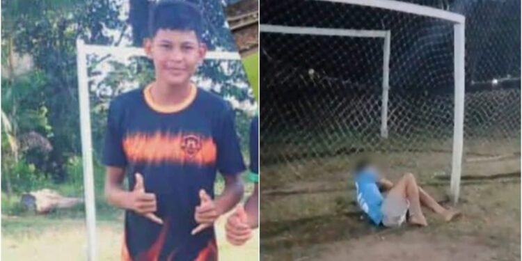 Adolescente morre após levar bolada em campo futebol em Maués