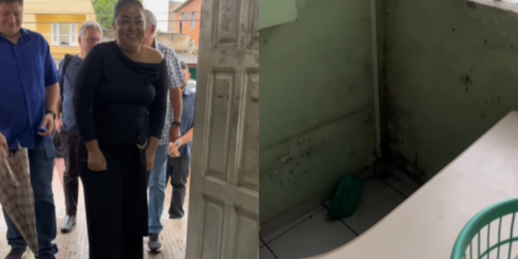 Prefeita realizou a primeira visita a sede da Prefeitura de Maués (Fotos: Reprodução/Instagram)