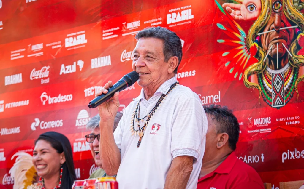 Presidente do Boi-Bumbá Garantido, Fred Góes (Foto: João Dejacy/Rios de Notícias)