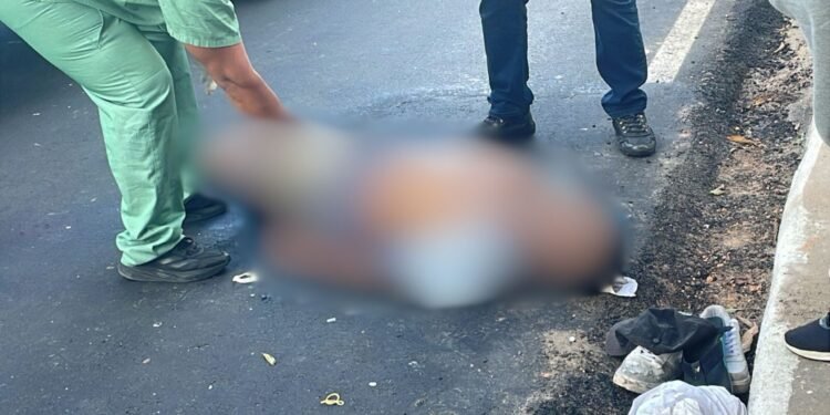 Homem morre atropelado