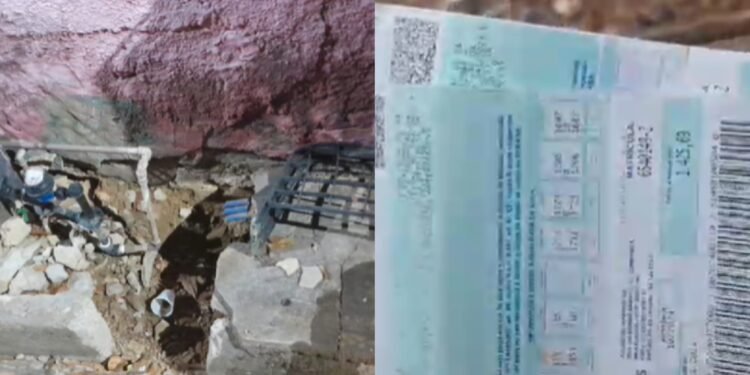 Moradora denuncia águas de manaus