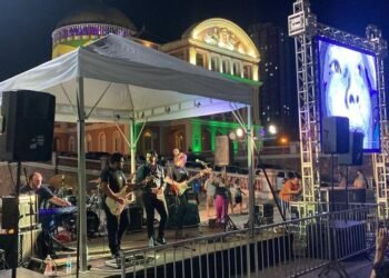 Shows no Largo de São Sebastião (Foto: Divulgação/SEC