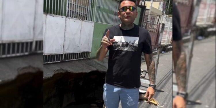 Vereador recorre à Justiça para que Prefeitura de Manaus conserte cratera no bairro Coroado
