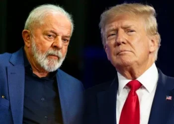 Presidente do Brasil Lula da Silva e presidente americano Donald Trump (Arte: Reprodução/Internet)