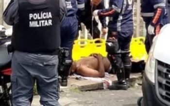 Suposto assaltante é baleado por policial à paisana no Nova Cidade (Foto: Reprodução/ redes sociais)