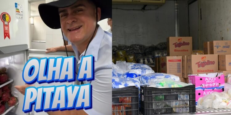 'Foi só para filmarem, não se iludam': internautas criticam publicação de David Almeida sobre pitaya nas escolas