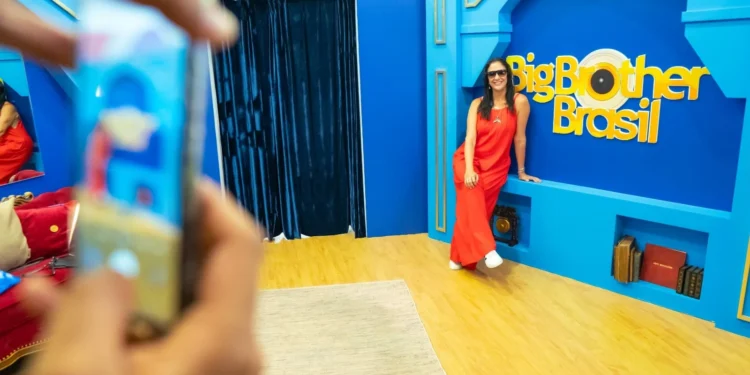 Estúdio do Big Brother Brasil no Gexperience (Foto: Divulgação/Modo Hype)