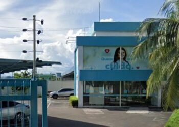 Clínica médica no Santo Antônio sofre incêndio na tarde desta segunda, 13 (Foto: Reprodução/ Google Earth)