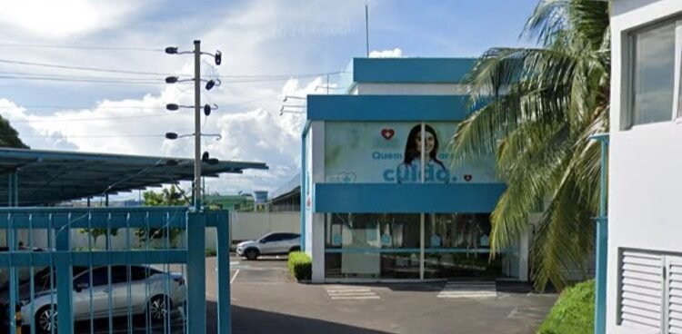 Clínica médica no Santo Antônio sofre incêndio na tarde desta segunda, 13 (Foto: Reprodução/ Google Earth)