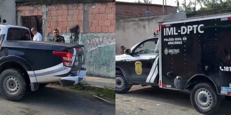Homem é executado a tiros quando voltava à residência na zona Leste de Manaus (Fotos: Reprodução/ redes sociais)