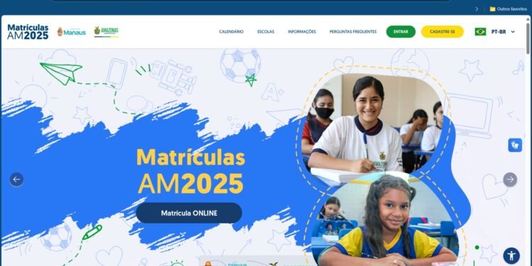 Instabilidade no site de matrículas da rede pública do Amazonas gera reclamações de pais e responsáveis