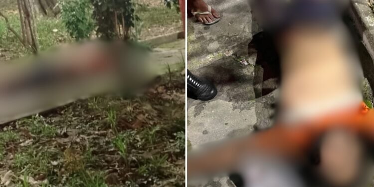 Homem é espancado até a morte na zona Norte de Manaus (Fotos: Reprodução/ redes sociais)