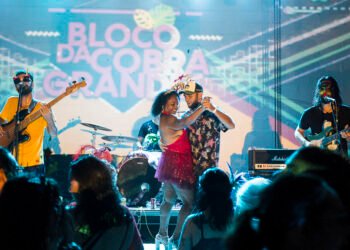 'Bloco da Cobra Grande' une o carnaval do Norte e Nordeste, em Manaus