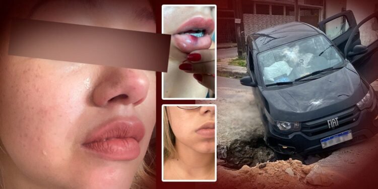 Ao Portal RIOS DE NOTÍCIAS, a passageira Bruna Bentes contou que tudo aconteceu (Arte: Abraão Torres/Rios de Notícias)