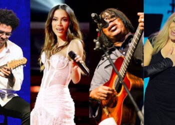 Cantores brasileiros perdem prêmios no Grammy 2025