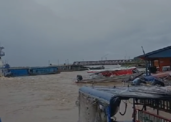 Balsas batem no porto de Borba neste domingo, 23