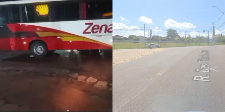 O acidente ocorreu no cruzamento entre a avenida Rodrigo Otávio e a rua Filismino Soares (Fotos: Reprodução/Internet)