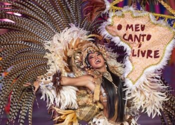 Jeveny Medonça é a nova porta-estandarte do Boi Garantido (Foto: Reprodução/Instagram)