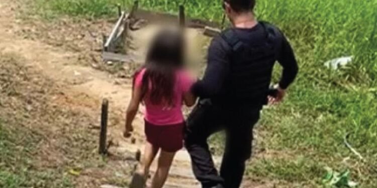 Menina de cinco anos é resgatada após ser levada pelo pai sem consentimento da família