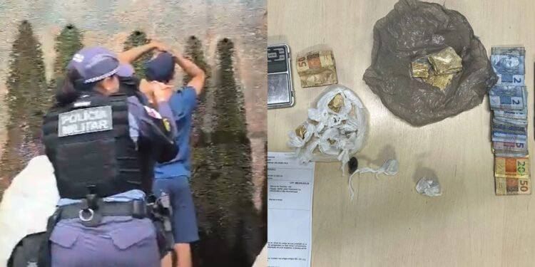 Trio é preso com drogas na ‘Boca da Onça’, no Centro de Manaus