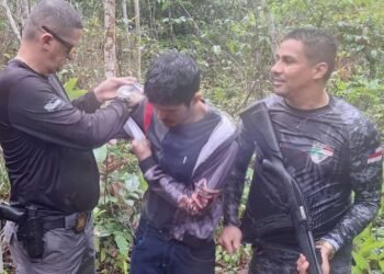 Veja vídeo: estudante de medicina desaparecido há dois dias é resgatado em área de mata em Manacapuru