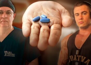 Após o 'boom' de consumo de Tadalafila, especialistas alertam sobre os riscos do uso como suplemento muscular (Arte: Abraão Torres/ Rios de Notícias)