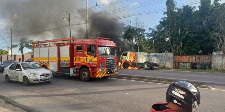 O caso foi registrado na tarde desta sexta-feira, 28/2, na zona Norte de Manaus (Foto: Reprodução/ redes sociais)