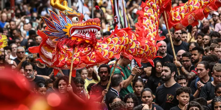 Ano Novo Chinês é comemorado em São Paulo pela vigésima vez
