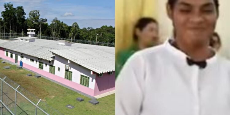 Detenta morre após ser gravemente ferida em briga dentro de presídio feminino do AM (fotos: Divulgação/Sejusc/ reprodução/ internet)