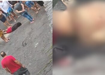 Homem é executado com vários tiros na zona Norte de Manaus (Fotos: Reprodução/ redes sociais)