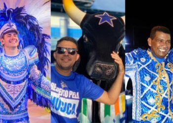 Caetano Medeiros, Adriano Aguiar e Edilson Santana (Fotos: Reprodução/Redes Sociais)