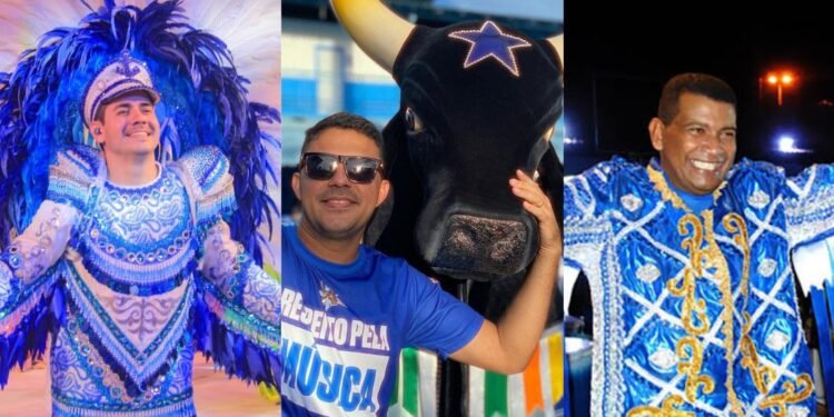 Caetano Medeiros, Adriano Aguiar e Edilson Santana (Fotos: Reprodução/Redes Sociais)