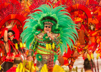 David Assayag é o levantador de toadas oficial do Boi Garantido (Foto: Divulgação/Secom)