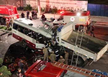 Acidente de trânsito na Djalma Batista