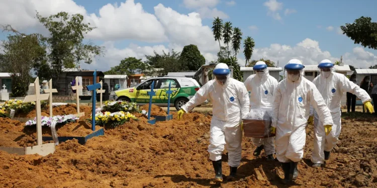 Fazem cinco anos do primeiro caso de Covid-19 em Manaus (Foto: Bruno Kelly/Reuters)