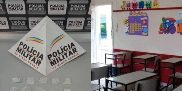 Criança leva cocaína para a escola e colegas são hospitalizados