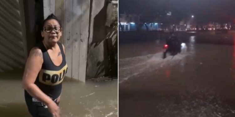 Forte chuvas em Manaus