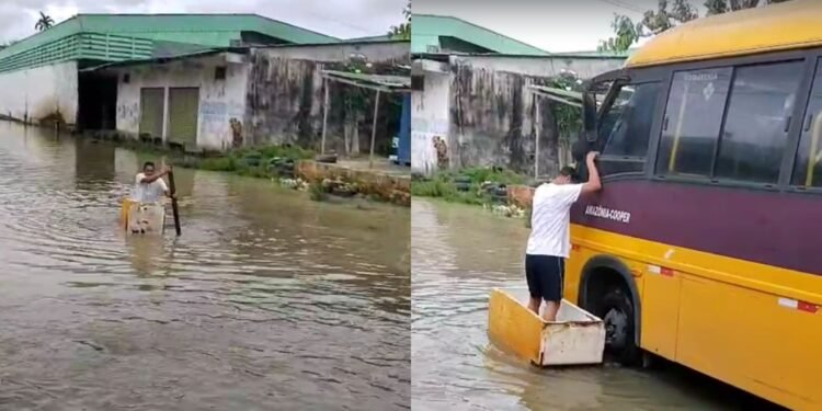 Ainda não há confirmação sobre a data exata em que o vídeo foi gravado - Foto: (Reprodução/Internet)