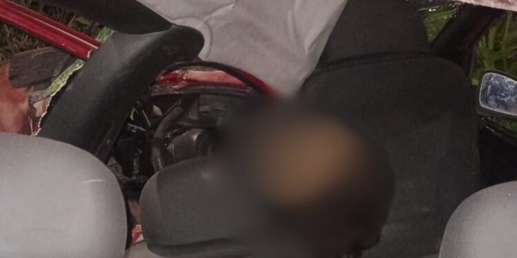 Motorista morre ao colidir contra poste na zona Norte