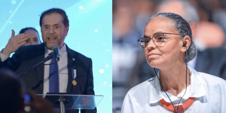 ‘Imagina o que é tolerar Marina Silva por 6 horas sem enforcá-la’, diz Plínio Valério em discurso sobre BR-319