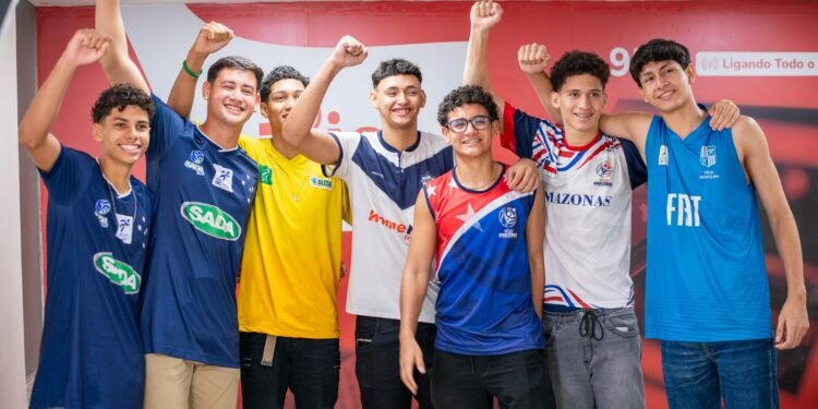 Jogadores amazonenses de voleibol